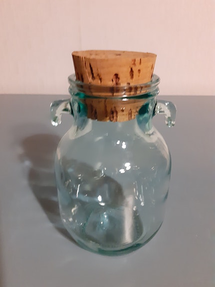 Vanha lasipullo