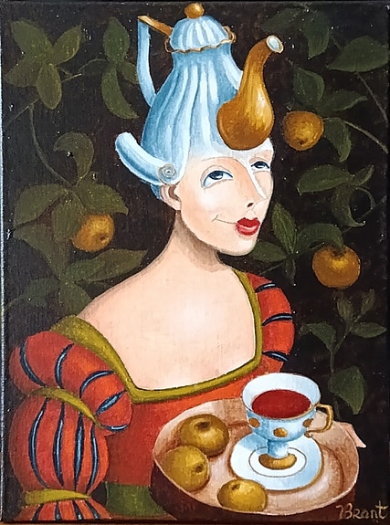 Taulu - Viktoria Brantin maalaus kankaalle 30x40 cm