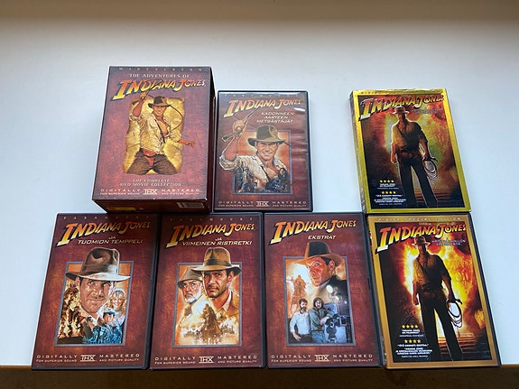 Indiana Jones -elokuvat DVD-kokoelma