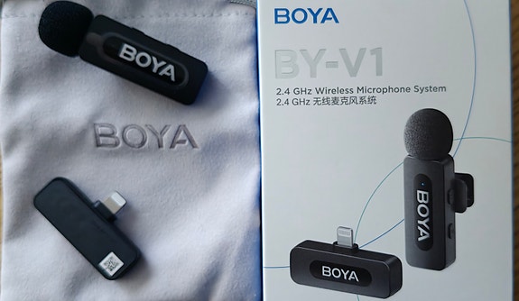 Boya BY-V1 langaton mikrofoni