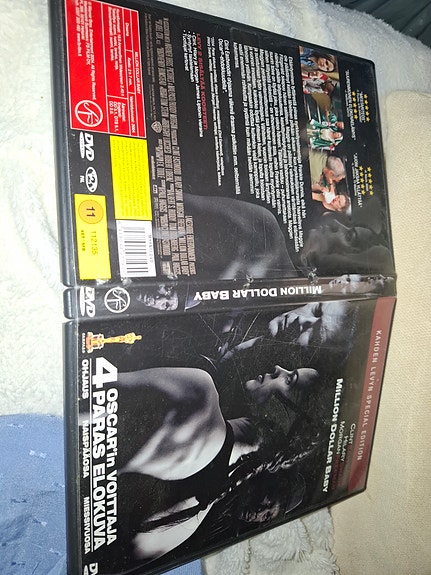 Million Dollar Baby Clint Eastwood elokuva DVD