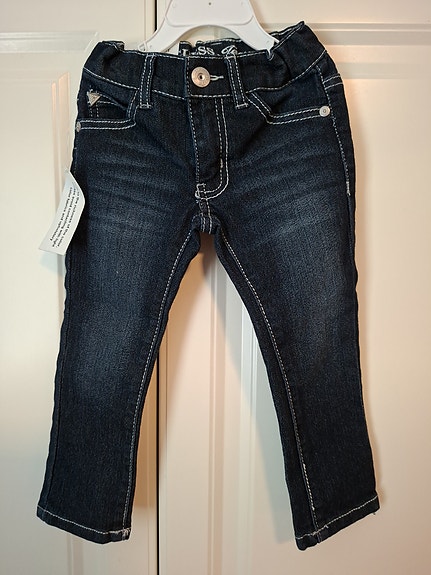 Uusi, käyttämätön Tyttöjen Guess Jeans farkut, koko 2Y eli n. 80cm
