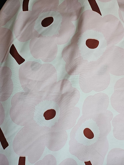 Marimekko Pieni unikko vaaleanpunainen