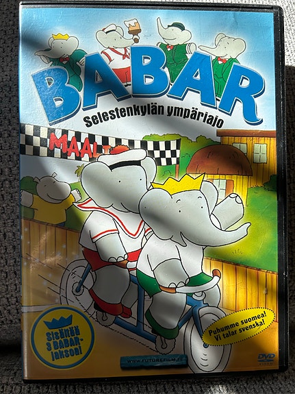 Babar, Selestenkylän ympäriajo, DVD lasten animaatio