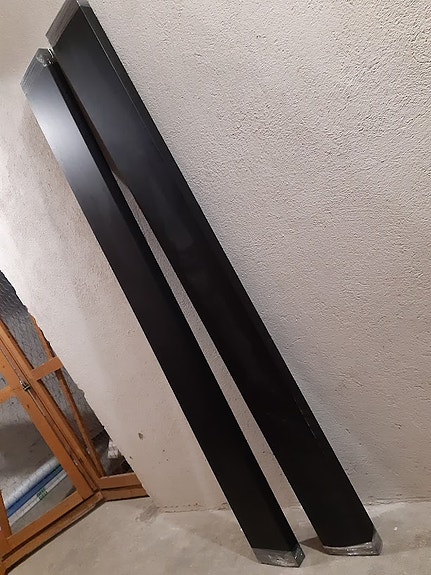 Kelluvat seinähyllyt 206 cm, 2 kpl