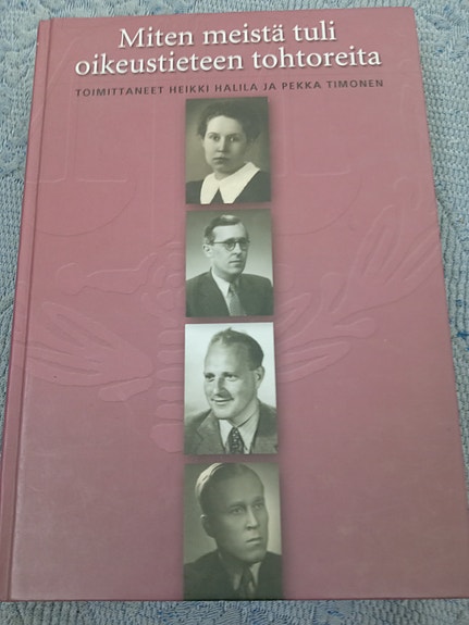 Miten meistä tuli oikeustieteen tohtoreita