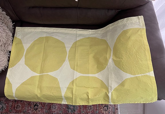 Marimekko Kivet pieni kappaverho/liina vihreä