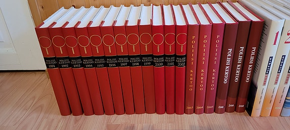 Poliisi kertoo 1991-2008.Urheilu 2000 1-5.