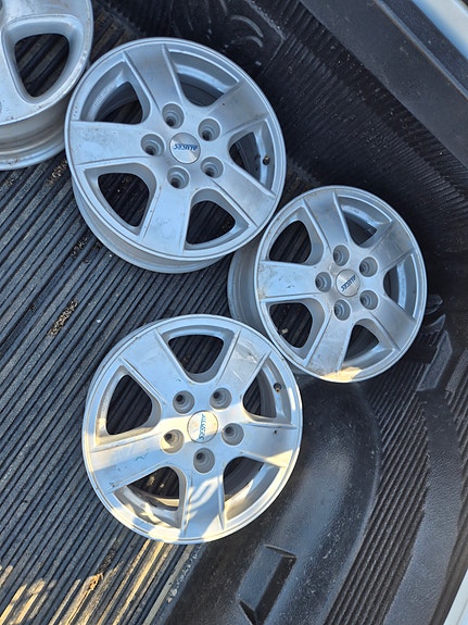 3kpl Alutec vanteet