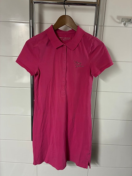 DKNY Pinkki Lyhythihainen Mekko
