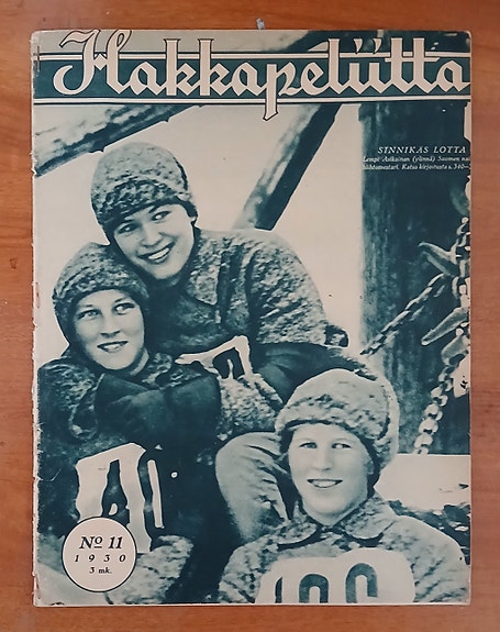 Päätoimittaja Yrjö Ylänne Hakkapeliitta N:o 11 1930