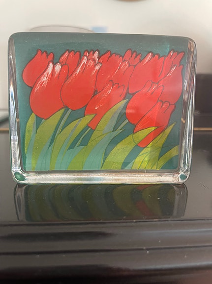 Iittala Heljä Liukko-Sundströmin lasikortyi