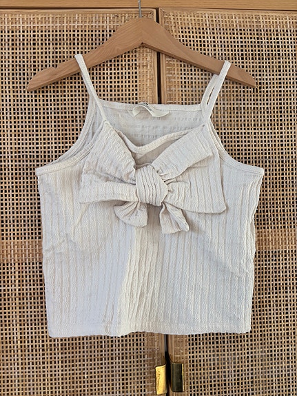 H&M rusetti toppi 134/140