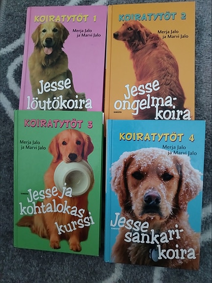 Jesse-koira -kirjoja