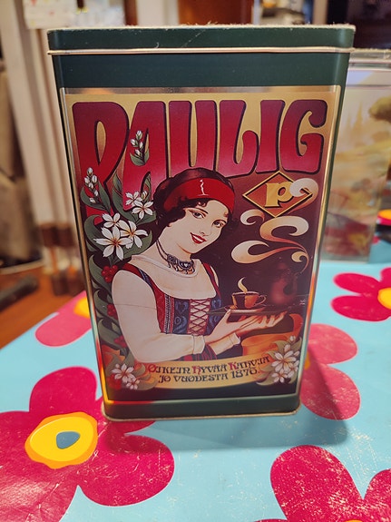 Paulig kahvi rasia