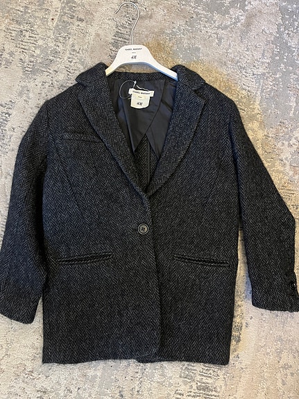 Isabel Marant for H&M lasten villakangastakki harmaa koko 140 unisex