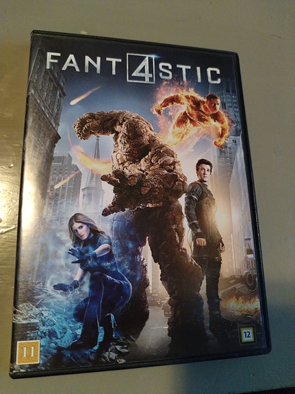 Fantastic Four 2015 DVD-elokuva