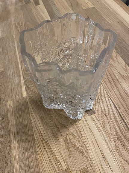 Iittala lasimaljakko kirkas