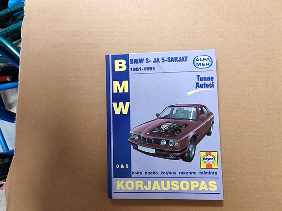 Alfamer Bmw 300 ja 500 sarja  1981-1991 korjausopas