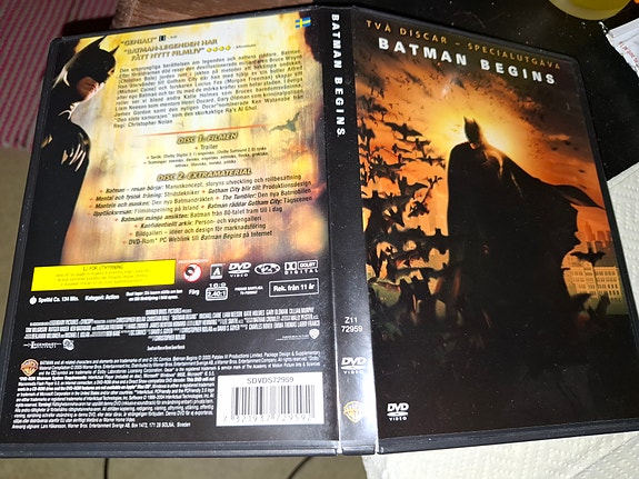 Batman Begins 2-disc special edition dvd-elokuva