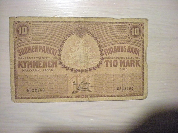 10 mk 1909