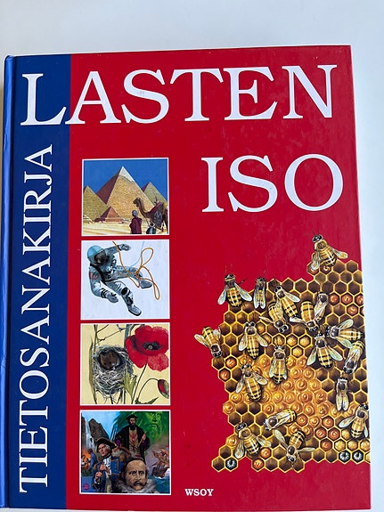 Lasten Iso Tietosanakirja. Voidaan postittaa