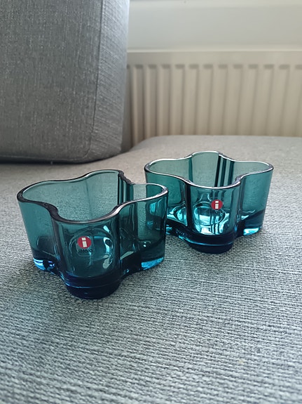 Iittala Aalto tuikkulyhty (merensininen)