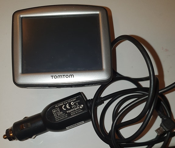 TomTom navigaattori.