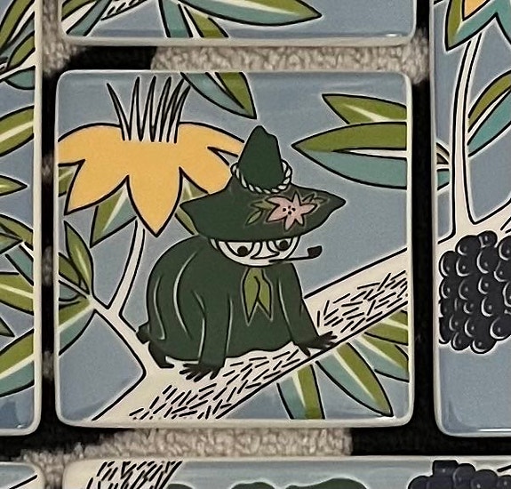 Muumi koristepuu Nuuskamuikkunen