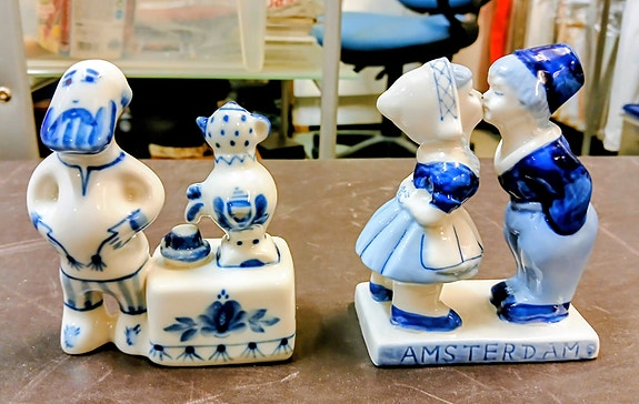 Posliini figuureita 2kpl