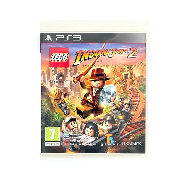 Lego Indiana Jones 2 The Adventure Continues CIB Ps3