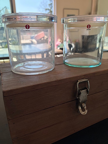 Iittala jars purkit