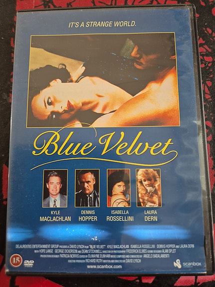 Blue Velvet elokuva DVD