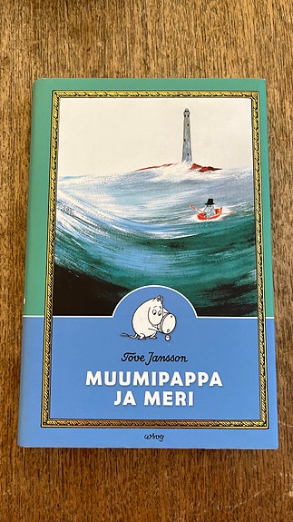 Tove Jansson Muumipappa ja meri kirja