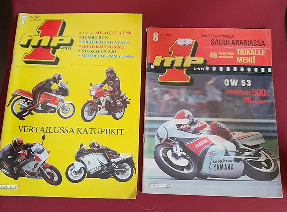 10 vanhaa MP-Lehteä 80 - luvulta Lisää MP-Lehtiä muissa ilmoituksissa.