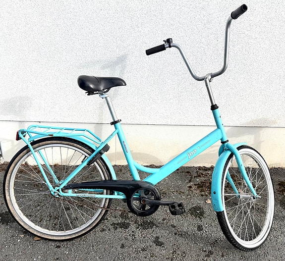 Helkama jopo kaupunkipyörä 24” unisex M turkoosi