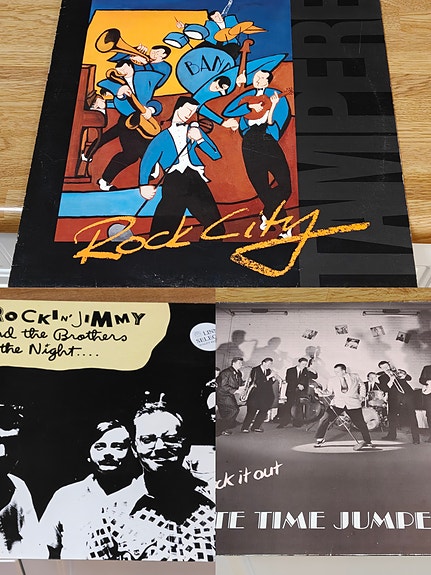 Jazz, Blues, klassinen levyjä
