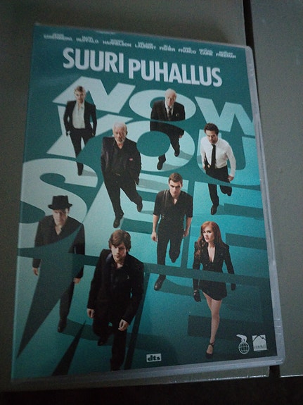 Suuri puhallus, (Now You See Me) DVD-elokuva