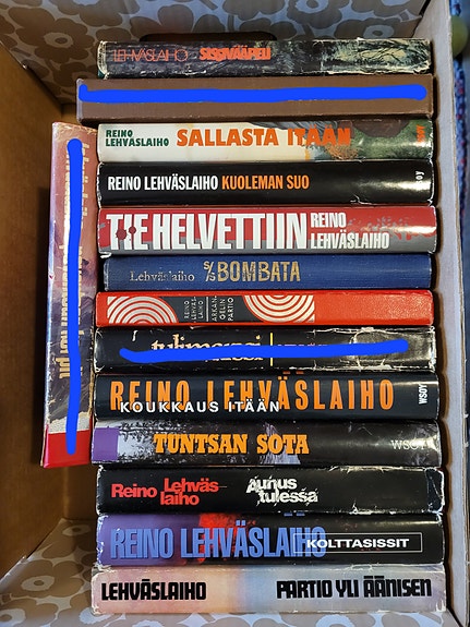 Lehväslaiho kirjoja