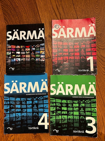 Särmä -kirja ja tehtäväkirjat 1,3,4 lukio, Otava