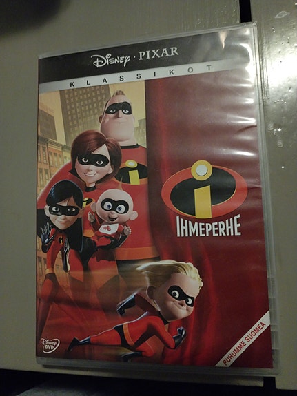 Disney Pixar, Ihmeperhe, DVD-elokuva