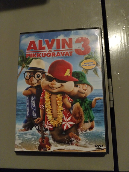 Alvin ja pikkuoravat 3, DVD