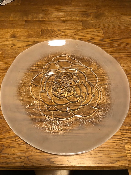 Iittala/ Oiva Toikka Villiruusu tarjoilulautanen