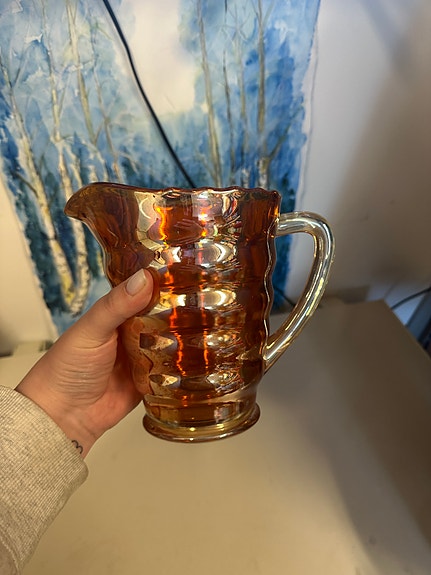 Lysterilasikannu Riihimäen lasi Oy