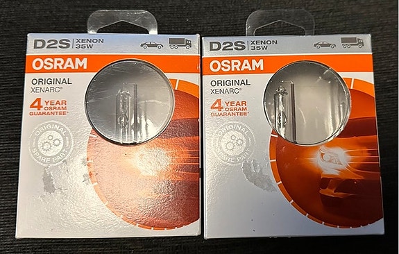 Osram Xenarc D2S Xenon polttimot 2kpl - pari