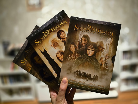 Taru sormusten herrasta -trilogia DVD