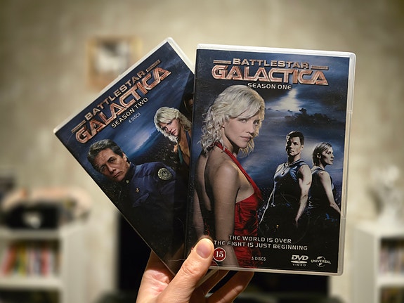 Battlestar Galactica kaudet 1 & 2 DVD