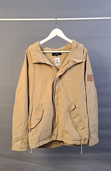 Makia miesten takki M beige polyesteri