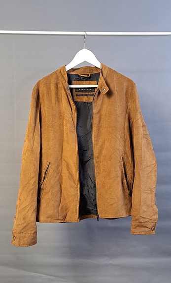 Zara Man takki ruskea polyesteri M