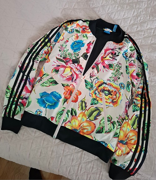 Adidas kukkatakki 34/XS